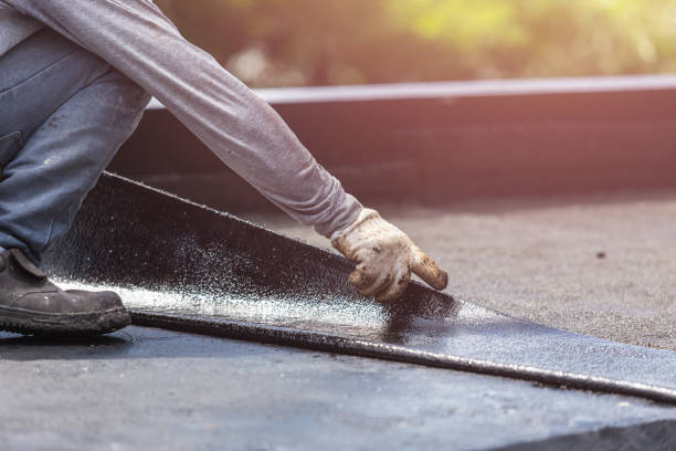 Professional Waterproofing technician working in Somerdale, NJ